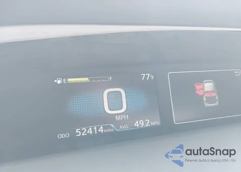 2021 Toyota Prius Xle z USA, uszkodzony, nr VIN JTDKAMFU6M3137679